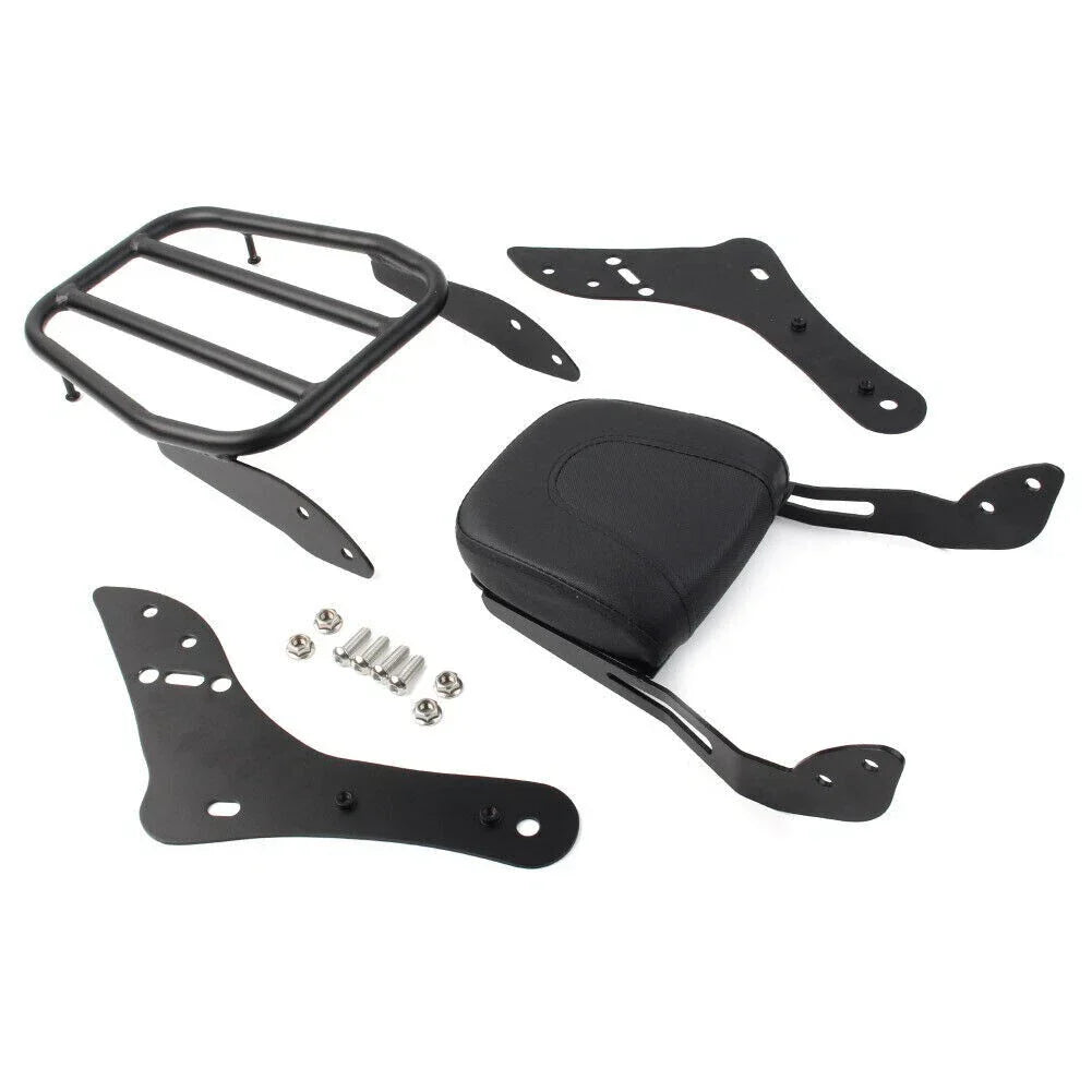 Rear Sissy Bar Luggage Rack Pad for Kawasaki Vulcan S 650 VN650 (2015-2021)
