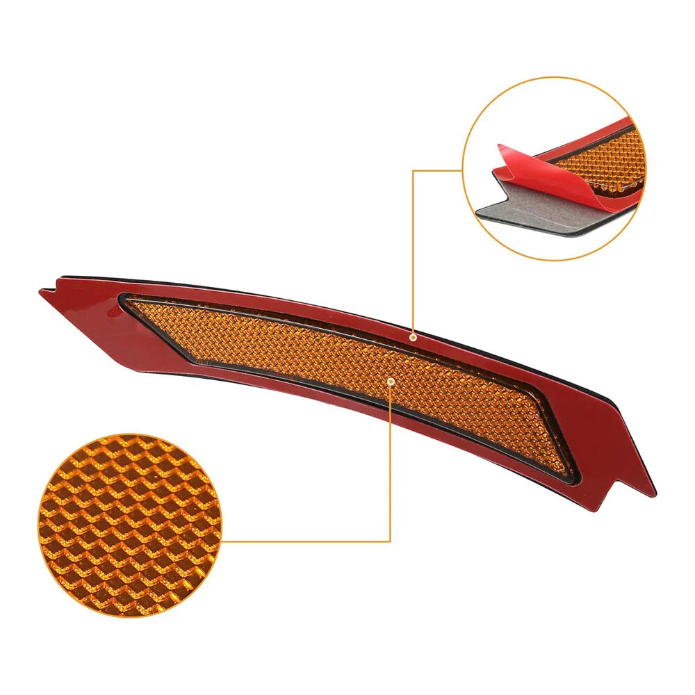 Front Bumper Reflector Side Marker for BMW 3 Series 328i 335d 335i (2009-2012)