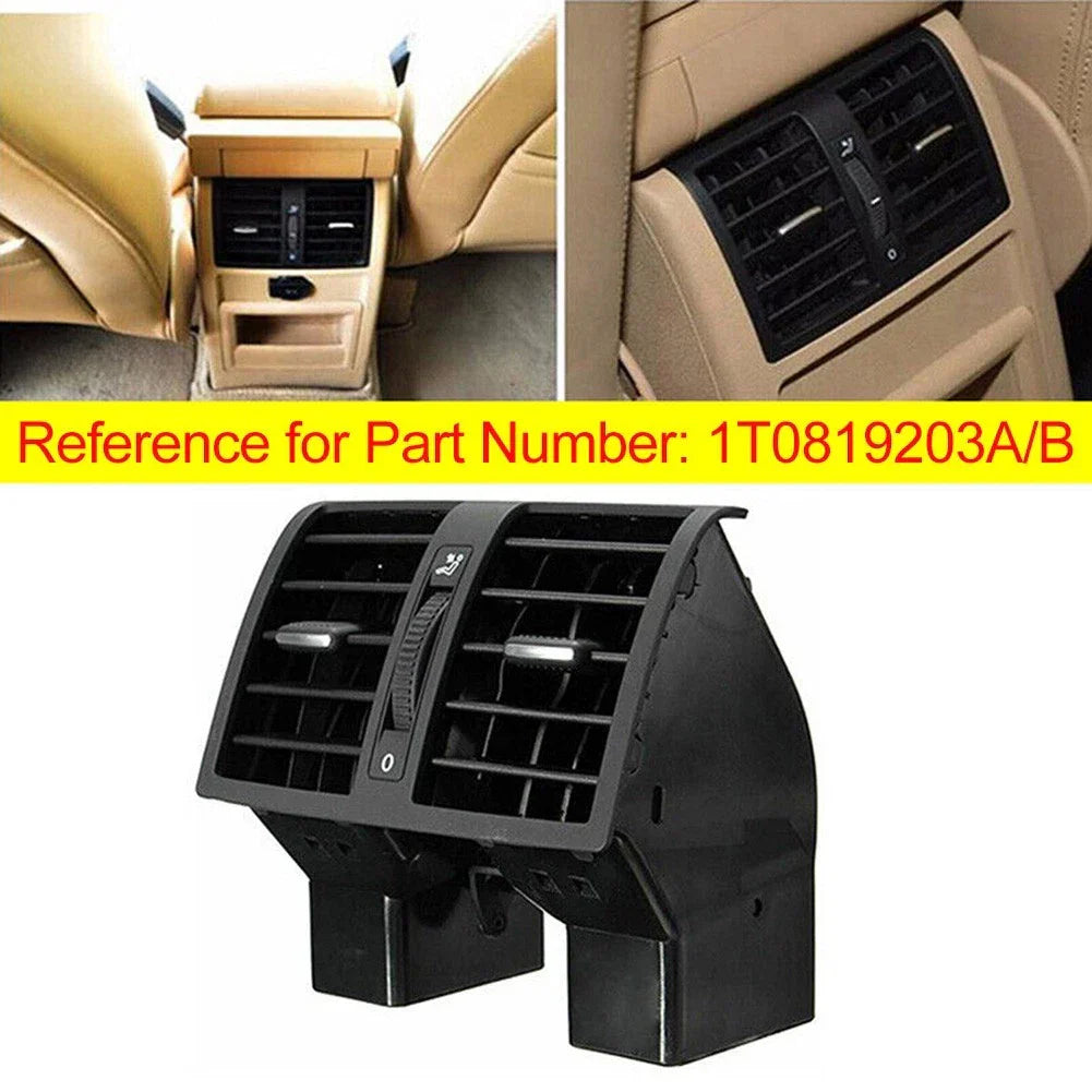 Centre Console Rear Aircondition Air Vent Outlet 1pcs for Touran (2003–2003)