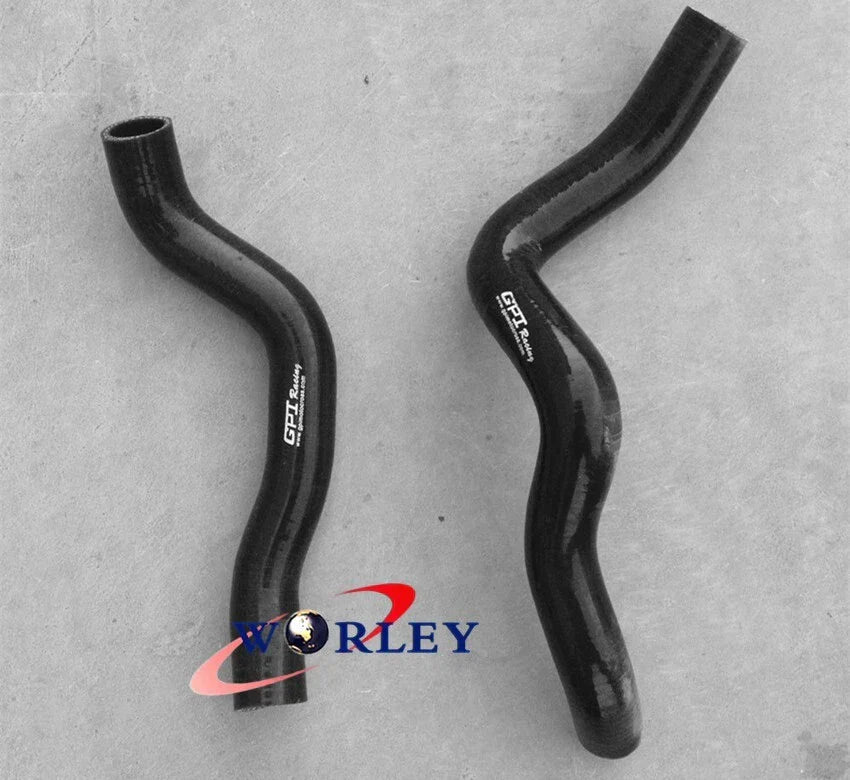 Aluminum Radiator + Black Silicone Hose for Suzuki TL1000S (1997-2001)