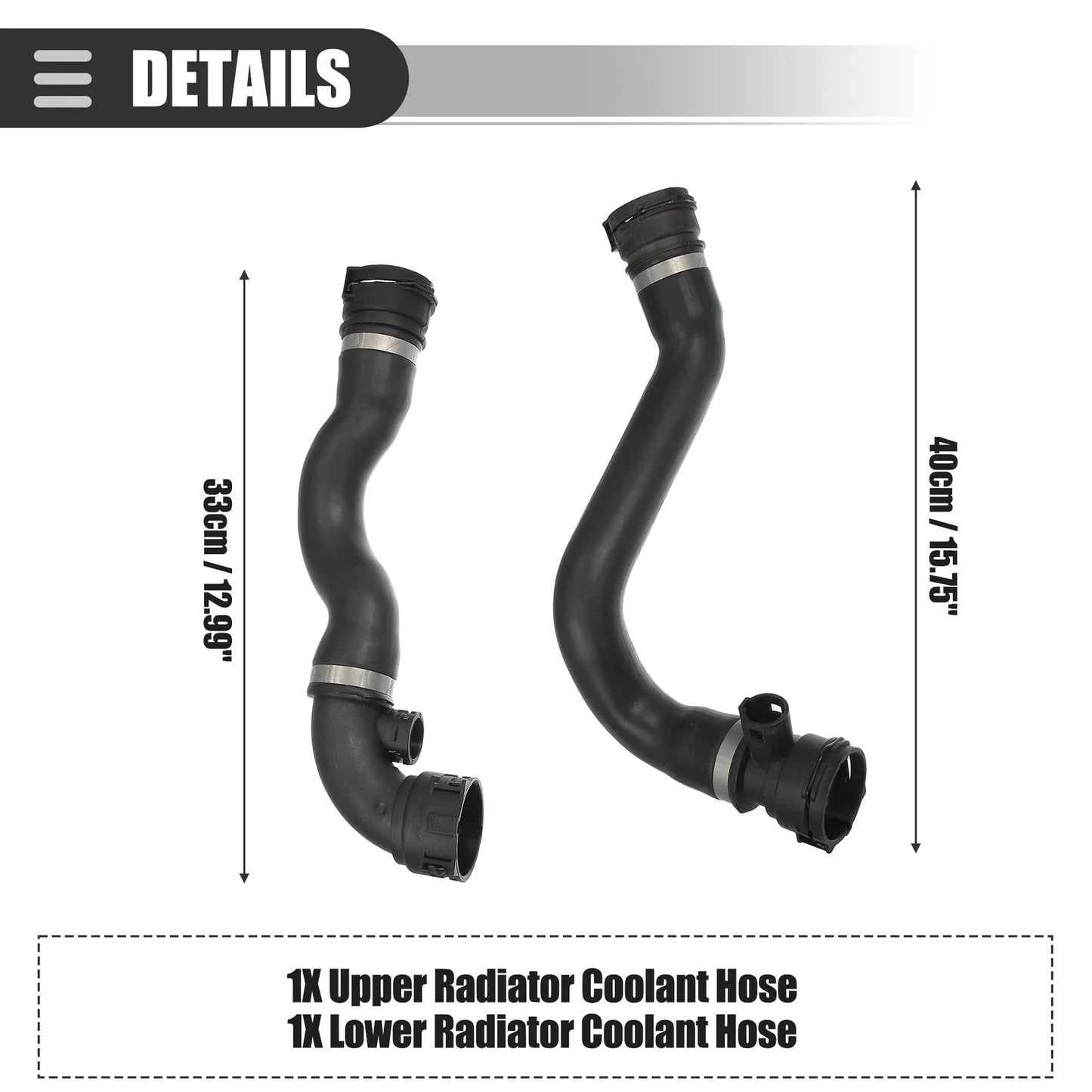 Coolant Radiator Hose Set BMW 323 325 328 330