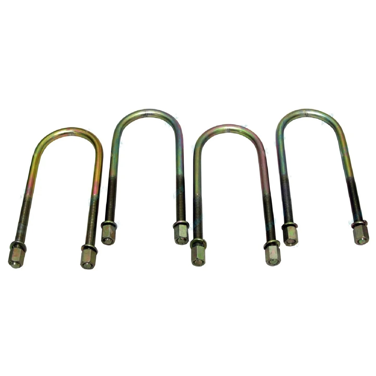 Set of 4 Rear U-Bolts for Toyota Hilux 2WD RWD 4Runner Surf (2005-Present)