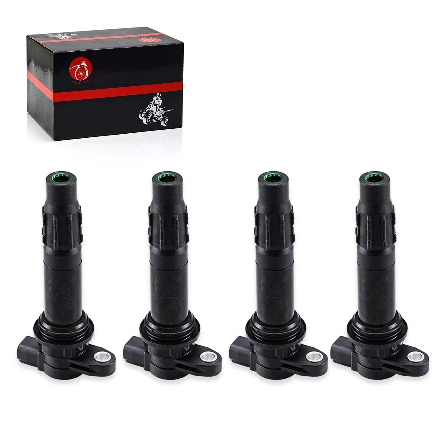 4PCS Ignition Coil for Yamaha Wave Runner FX1000 VX1100 Cruiser (1992–1999)
