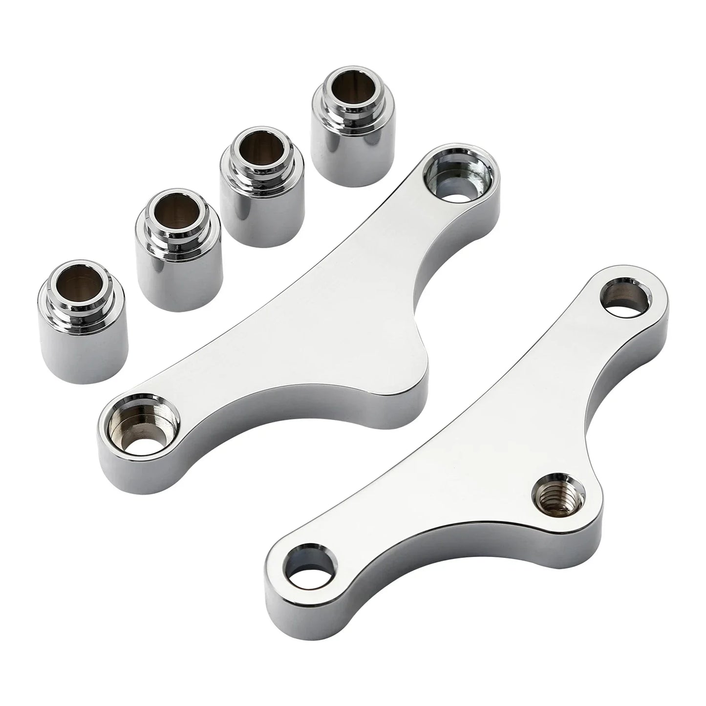 Chrome Front Fender Spacer 21" 23" 26" 30" for Harley Road Glide (2000-2013)