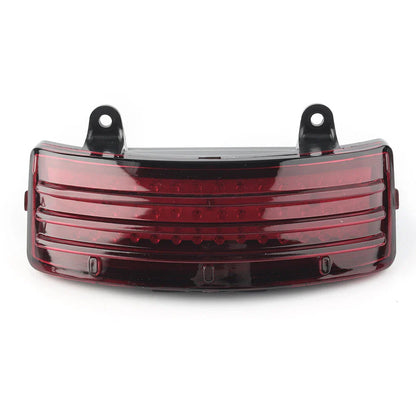 Smoke Tri-Bar LED Rear Tail Light for Harley Street Glide (2014-2018)