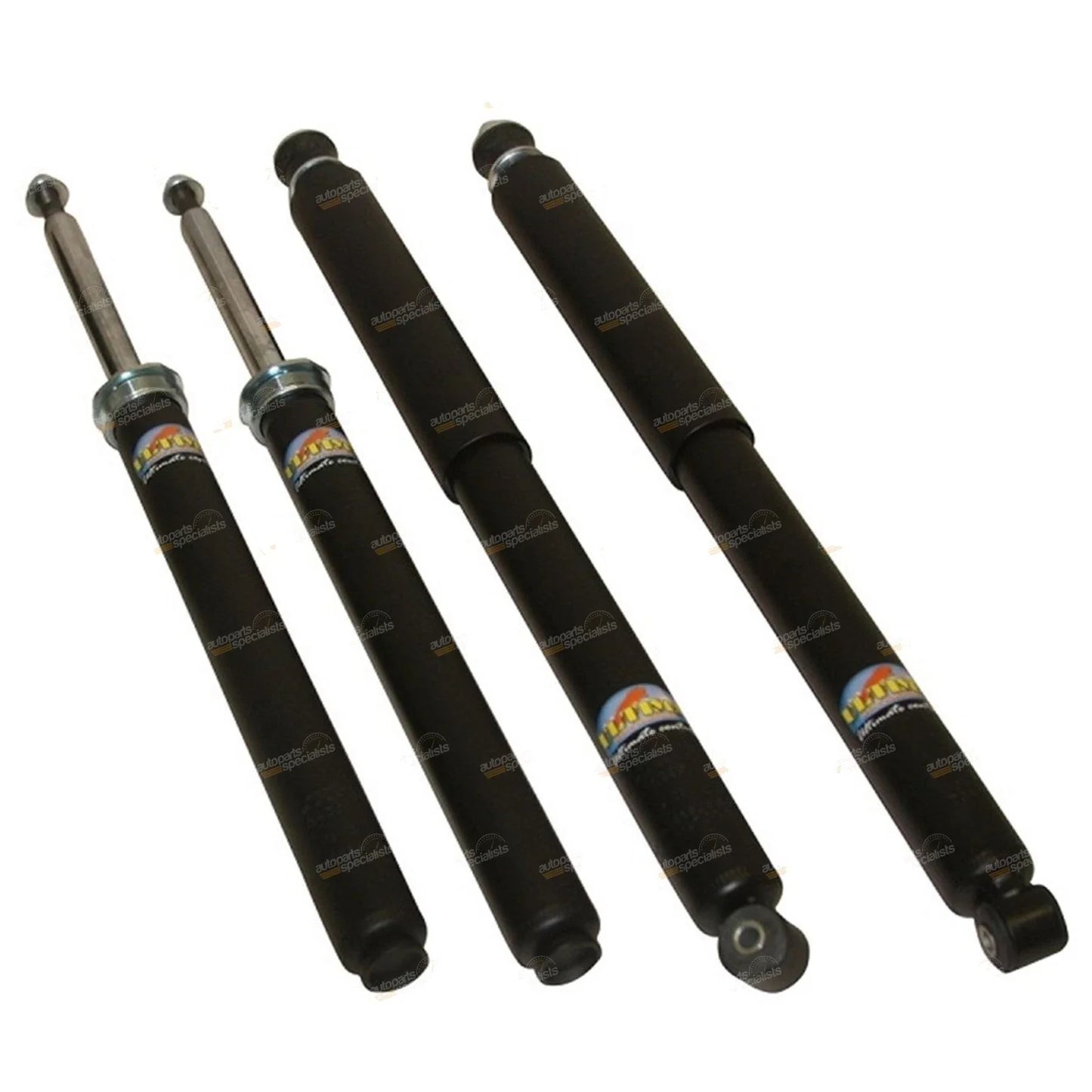 4 x Gas Shock Absorbers for Holden VB–VP Station Wagon (1978–1993)