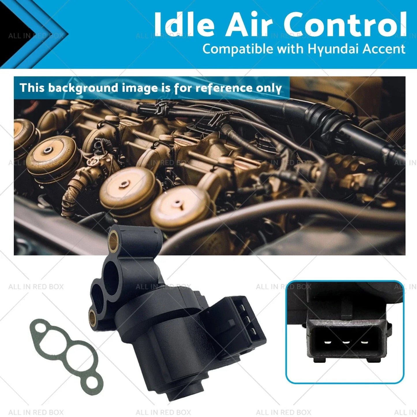 Idle Air Control Valve for Hyundai Accent Elantra Getz 1.3L-2.0L (00-05)