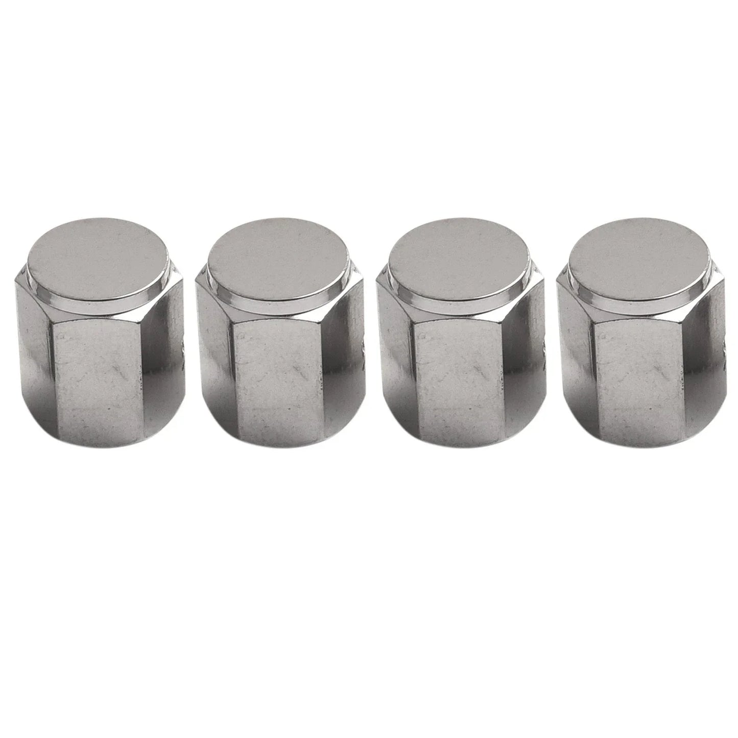 Valve / 4 x Stylish Silver Valve for Lexus CT200h ES350 LX570 RX350 IS350