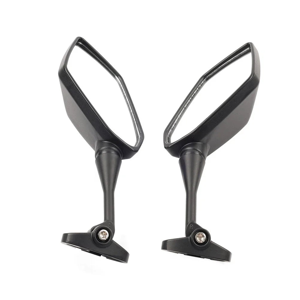Black Rear View Side Mirrors for Honda CBR600RR (2003-2025)