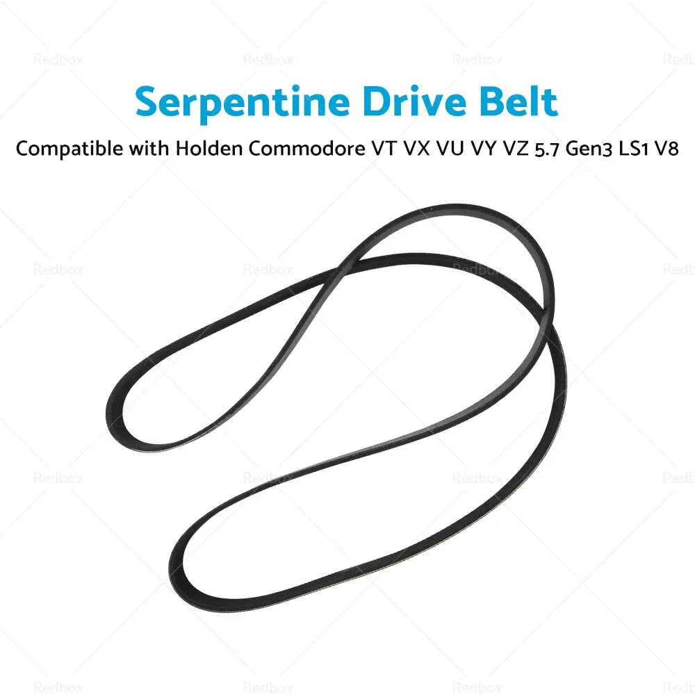 Drive Belt for Holden Commodore VT VX VU VY VZ 5.7 Gen3 LS1 V8 (1997-2007)
