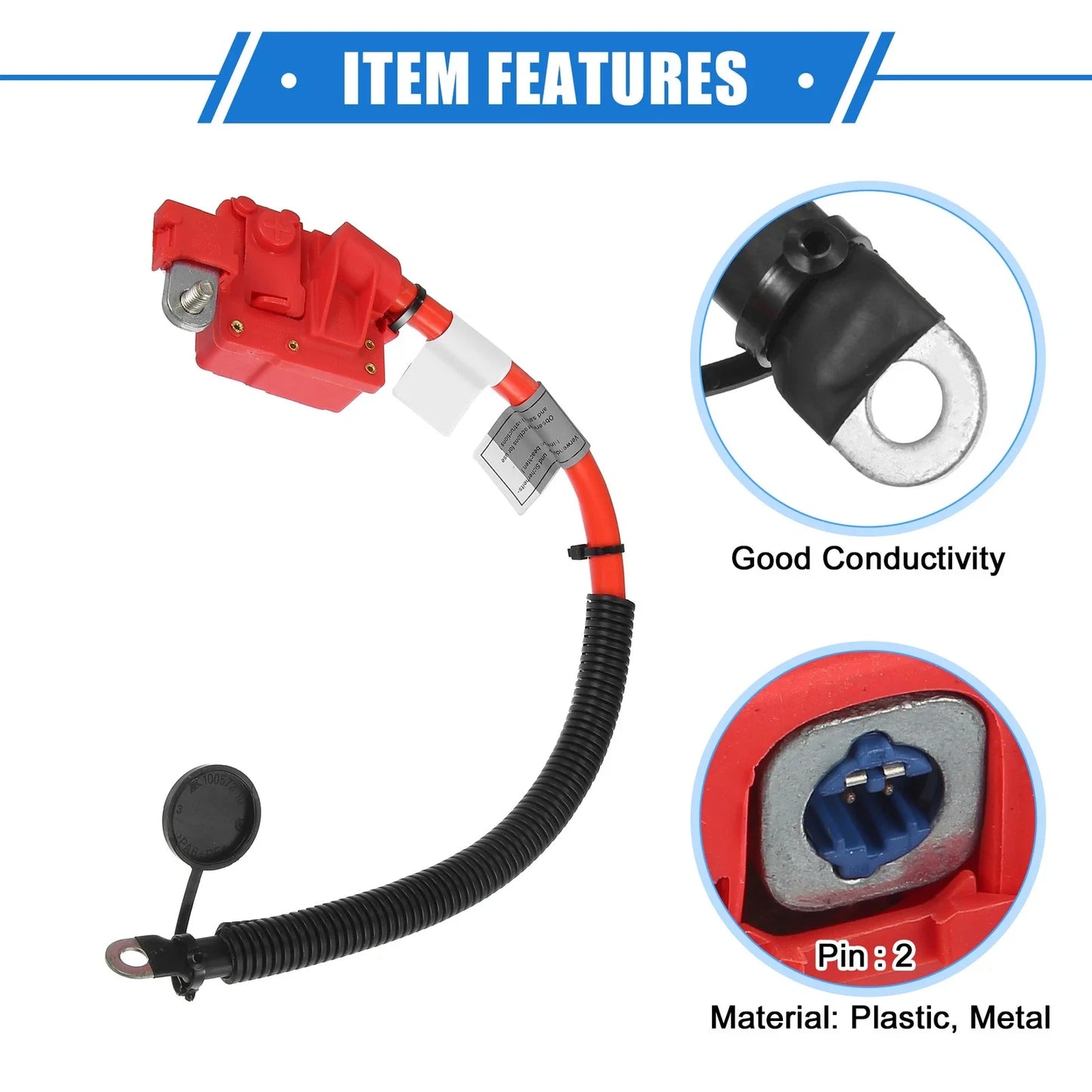 Positive Battery Terminal Cable for BMW X5 X6 (2007-2014)