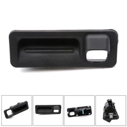 Trunk Lid Lock Tailgate Handle 1pc Black Fittings Outside