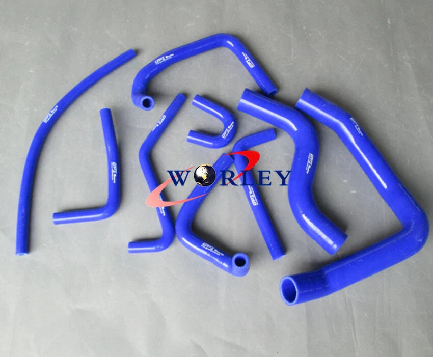 BLACK Silicone Radiator Hose for Mitsubishi Pajero V6 3.0 (1991-1996)