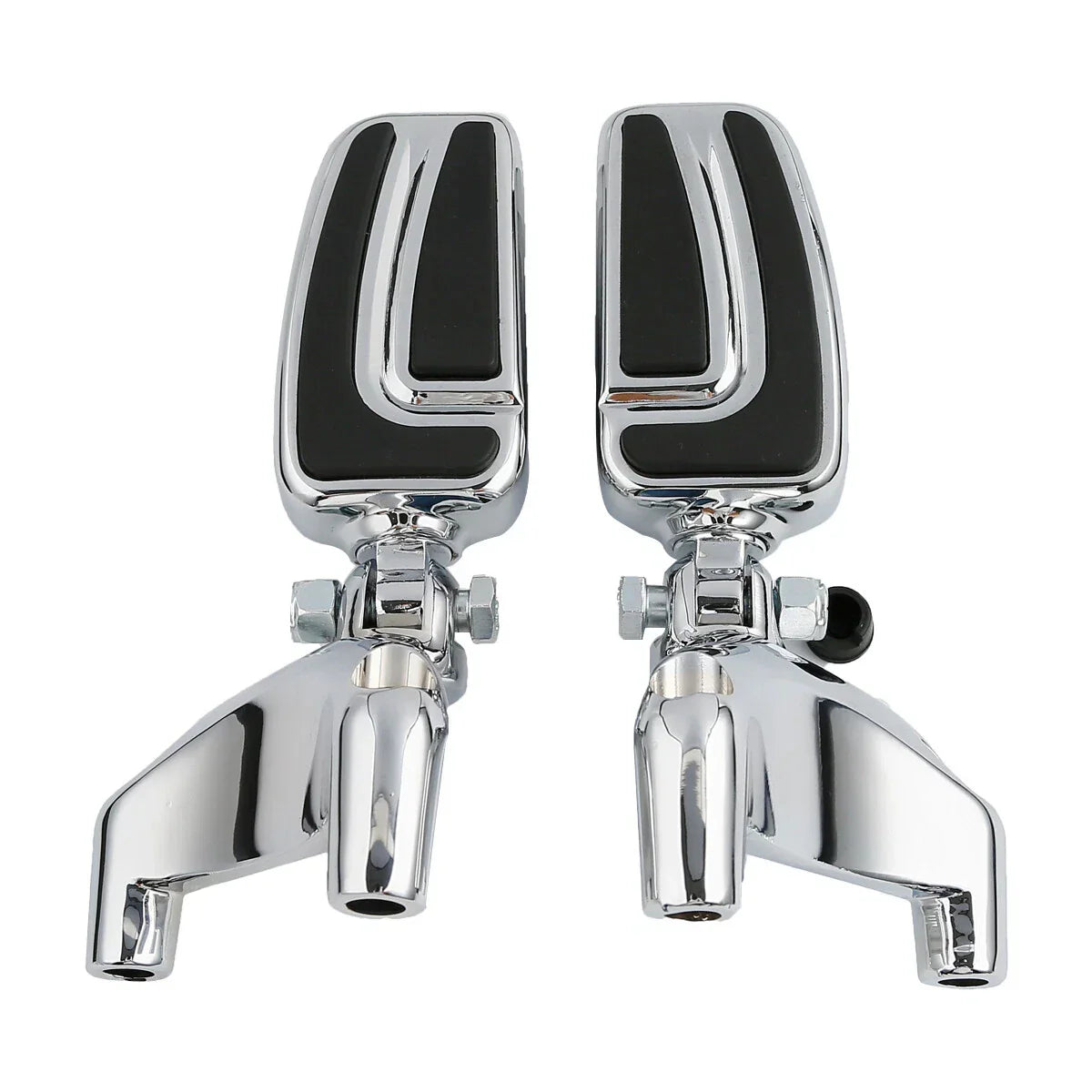 Chrome Rear Passenger Footpeg Pegs for Harley Sportster XL 883 1200 (2004-2013)