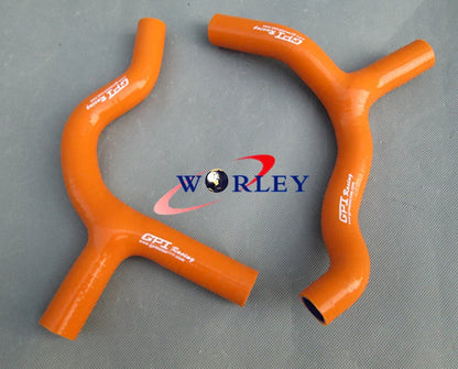 Blue Silicone Radiator Hose for KTM 85 SX (2013-2017) & Husqvarna TC85 (2014-2017)