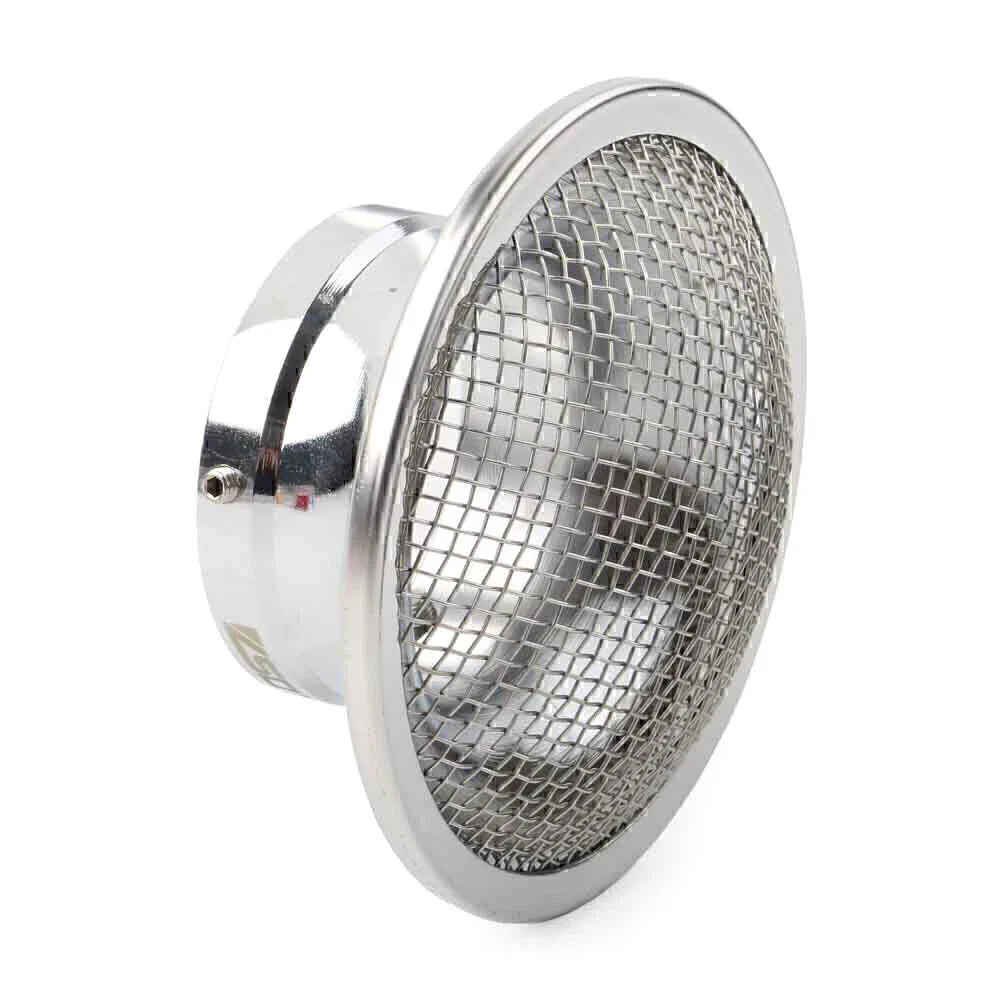 50mm Air Filter Cup Velocity Stack for PWK32 PWK34 Carb Silver