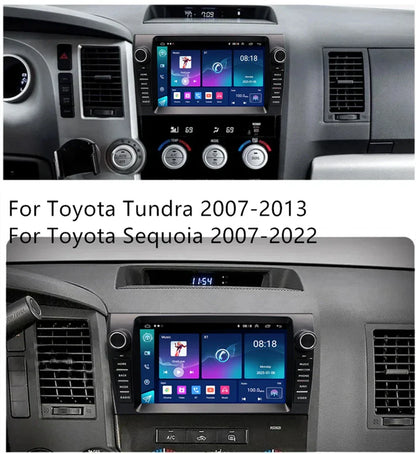 9'' Carplay Stereo Radio GPS for Toyota Tundra, Sequoia (2007-2022)