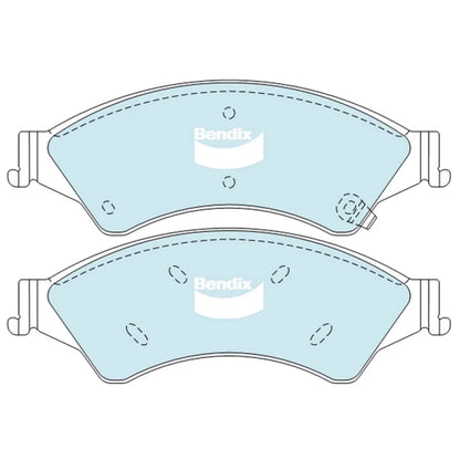HD Front Disc Brake Pad Set for Ford Ranger (2011-2019)