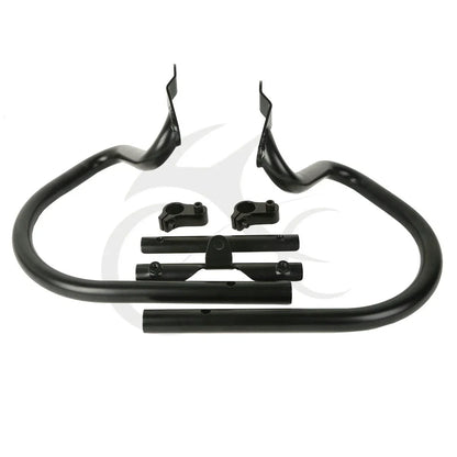 Engine Guards Crash Bar for Harley V-Rod Muscle VRSCA Chrome/Blk (2002-2017)