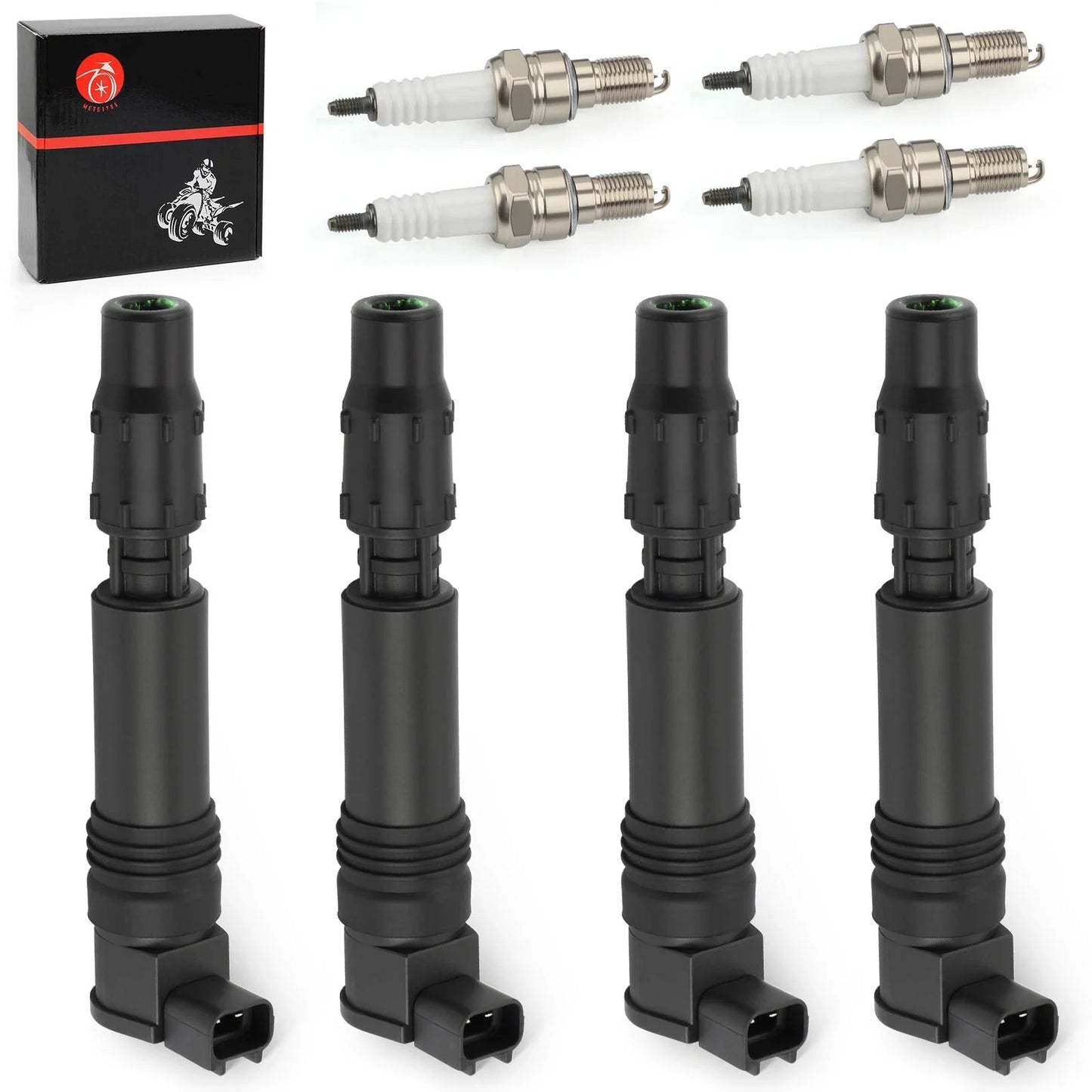4x Ignition Stick Coils for Honda CBR600F F4i (2002–2006)
