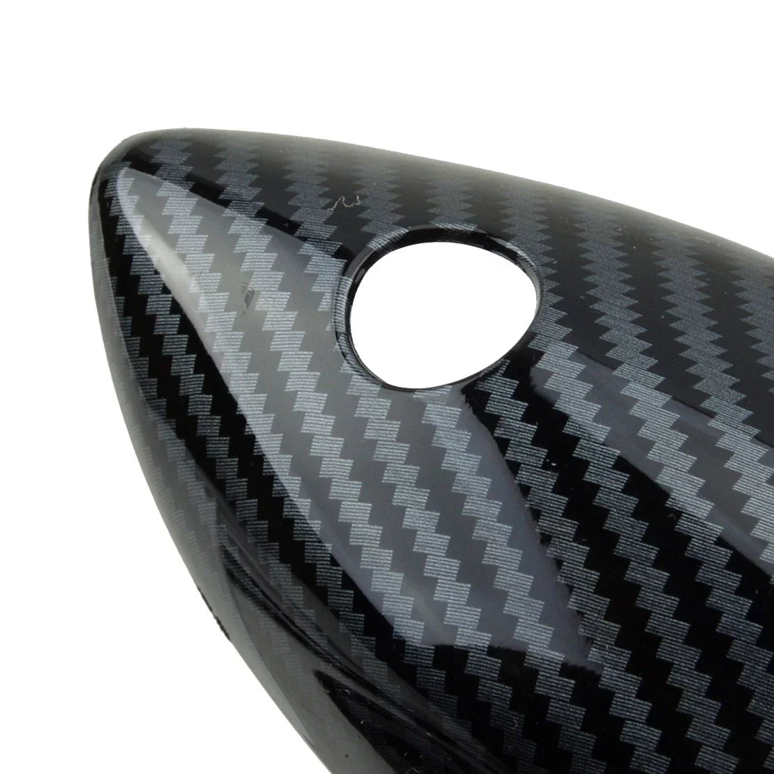 Carbon Fiber ABS Exterior Door Handle Cover Trim for BMW 5 Series (2011-2016)