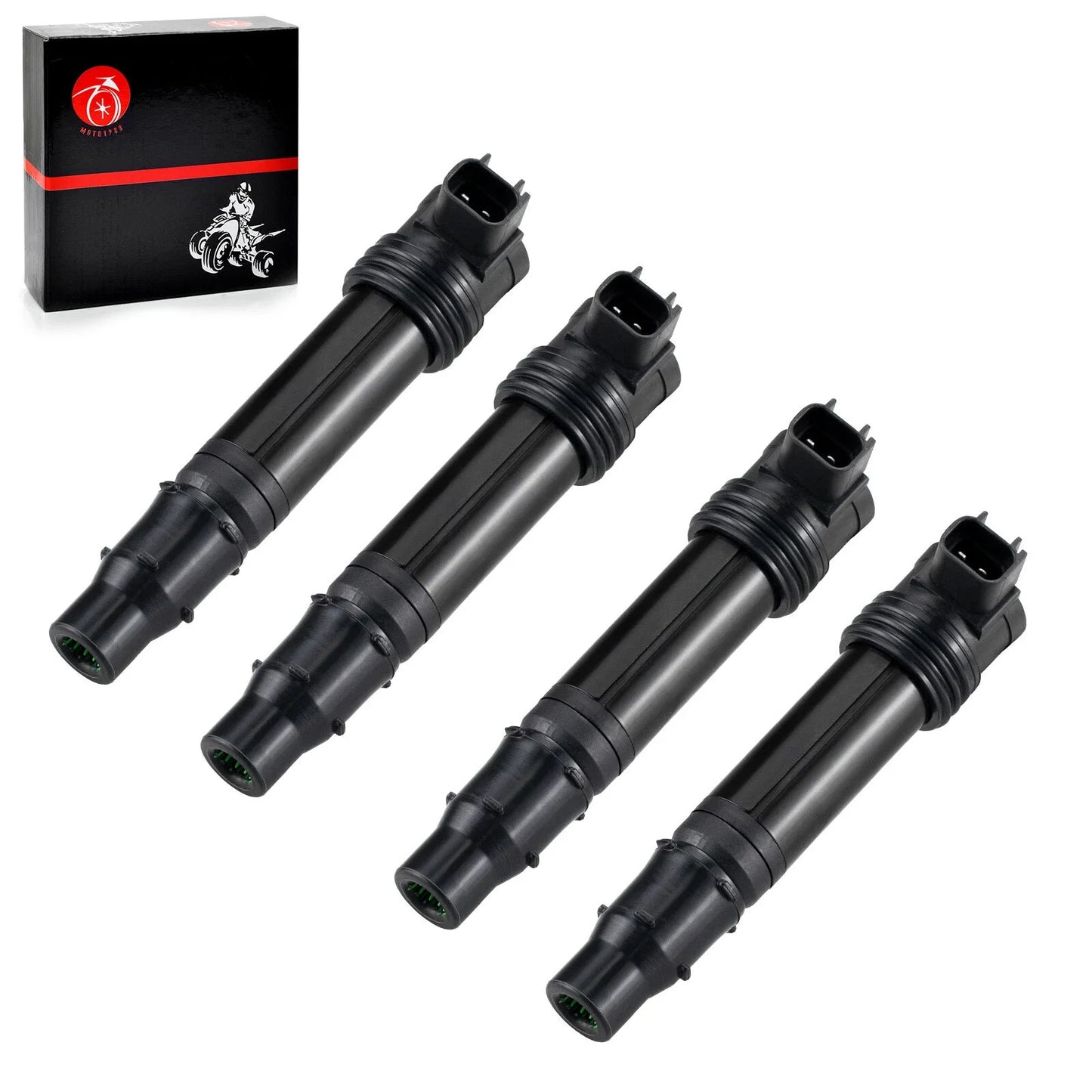4 x Ignition Coils for Kawasaki Ninja ZX-6R (2003–2018)