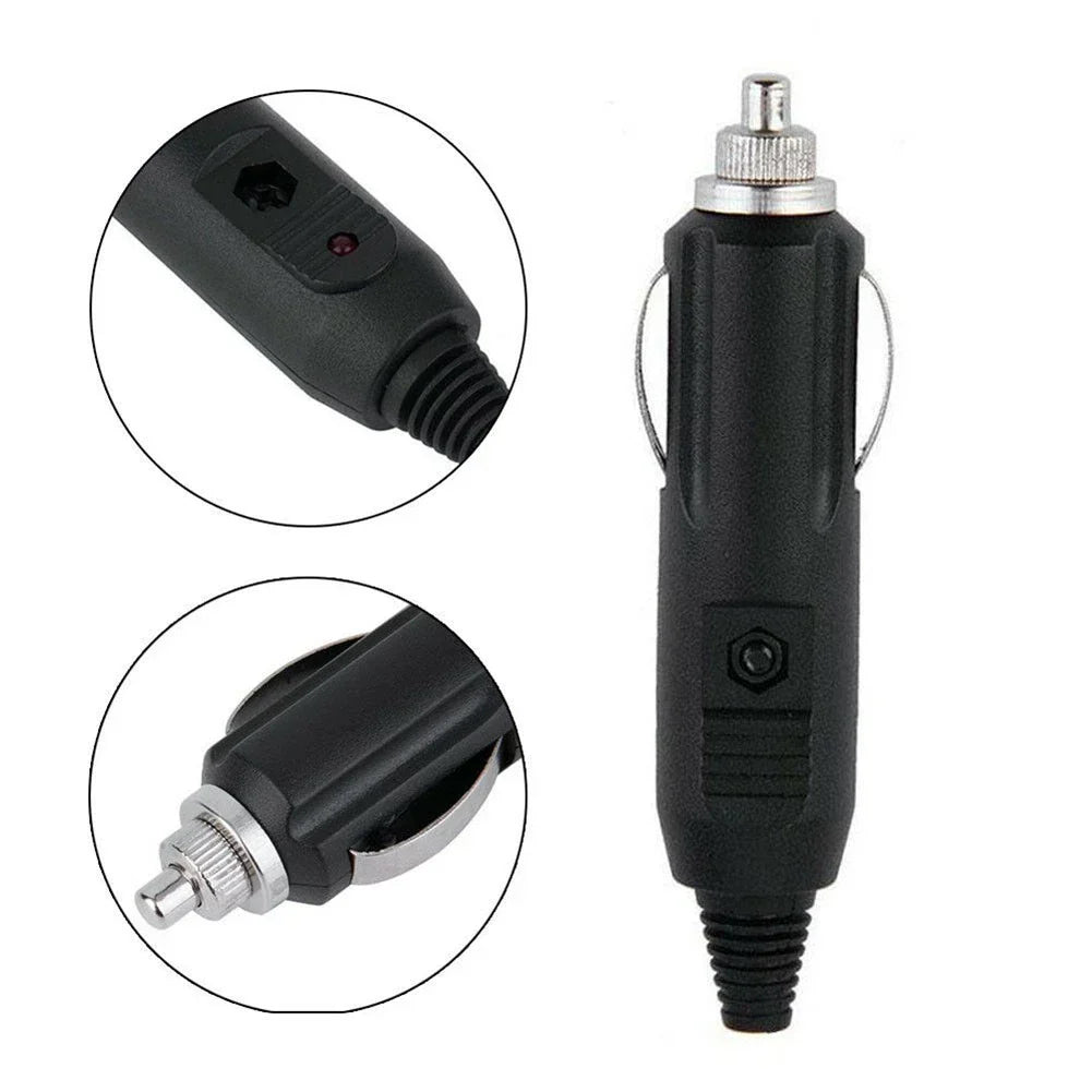 12V Compressor / Power-Plug-Connector Fused for Car/Van Vehicle Motor LED