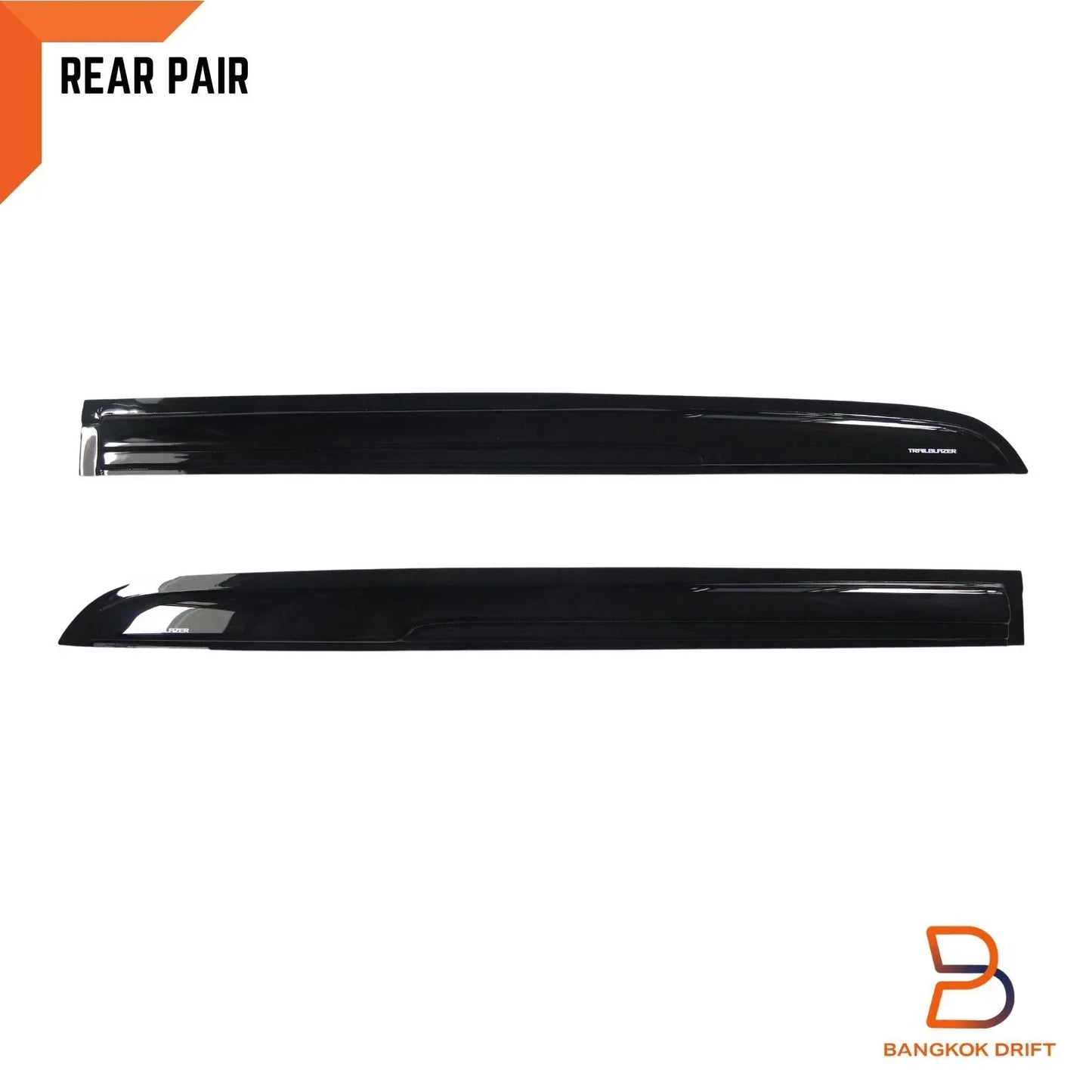 Weather Shield Window Visor Rain Guard for Holden Trailblazer Colorado 12-22