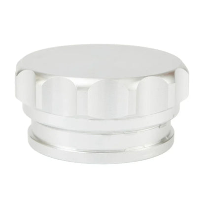 2 x 50.8mm Aluminium Weld On Filler Neck And Cap Water Tank Sliver