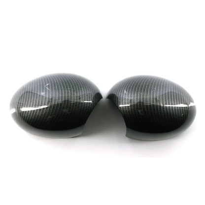Carbon Fiber Mirror Cover Caps for BMW Mini Cooper R55 R56 R57 (2007-2013)