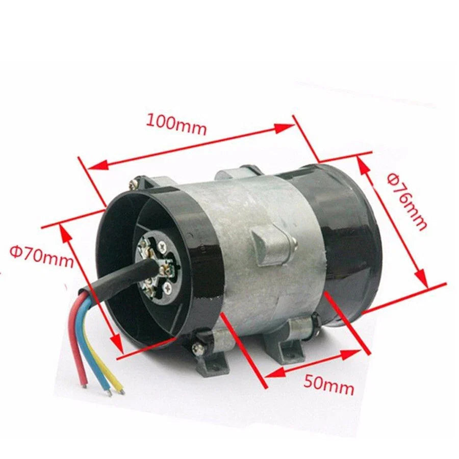 Electric Turbo Charger Boost Air Intake Fan for Car (12V)