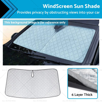 6 Layer WindScreen Sun Shade for Honda Civic (2021-2025) UV Protection