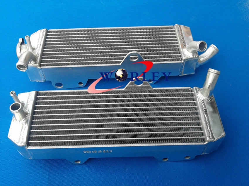 Aluminum Radiator + Blue Hose for HONDA XR650 XR650R (2000-2007)
