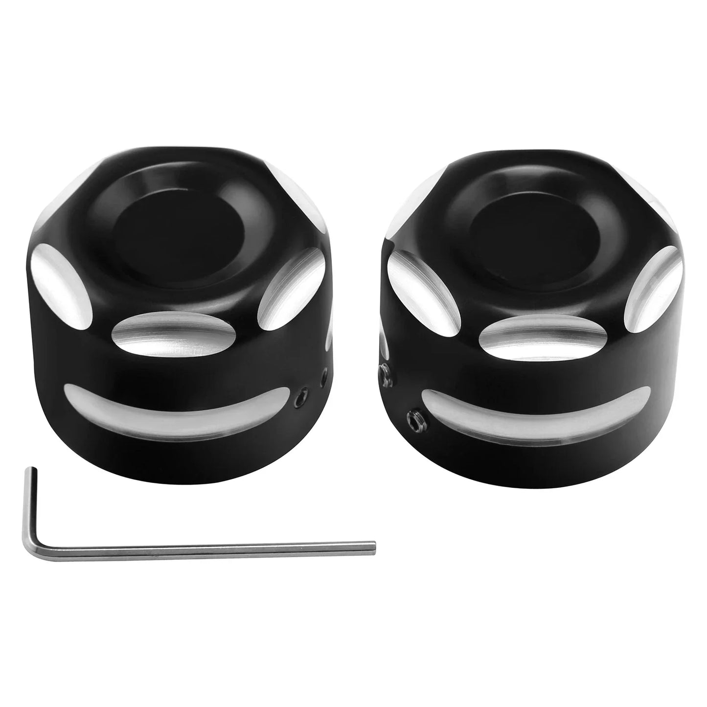 Front Axle Cap Nut Cover for Harley Sportster XL, Softail (2009-2022)
