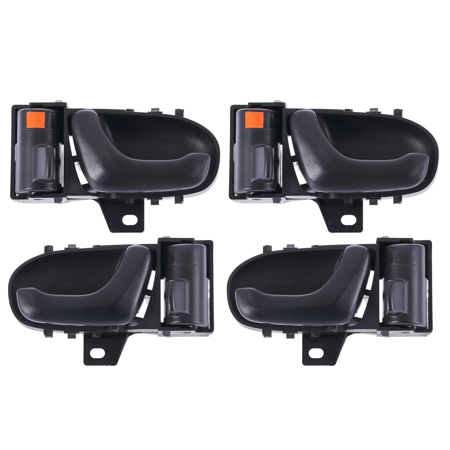 Door Handle Inner Set of 4 Grey for Suzuki Swift (1991–1999)