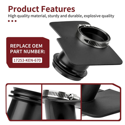 Air Cleaner Connecting Tube Boot for Honda Rebel 250 (1996–2016)