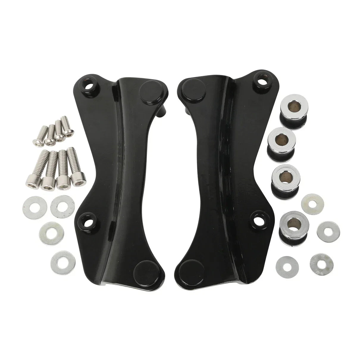 Detachable Backrest Sissy Bar Luggage Rack for Harley Touring (2014-2025)