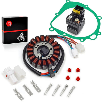 Stator Relay With Gasket for Suzuki QUADSPORT Z400 LT-Z400Z LTZ400 (2003–2008)
