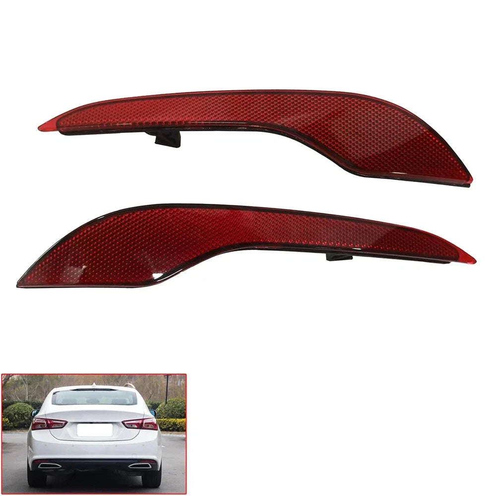 Left & Right Rear Bumper Reflectors for Chevrolet Malibu (2019-2021)