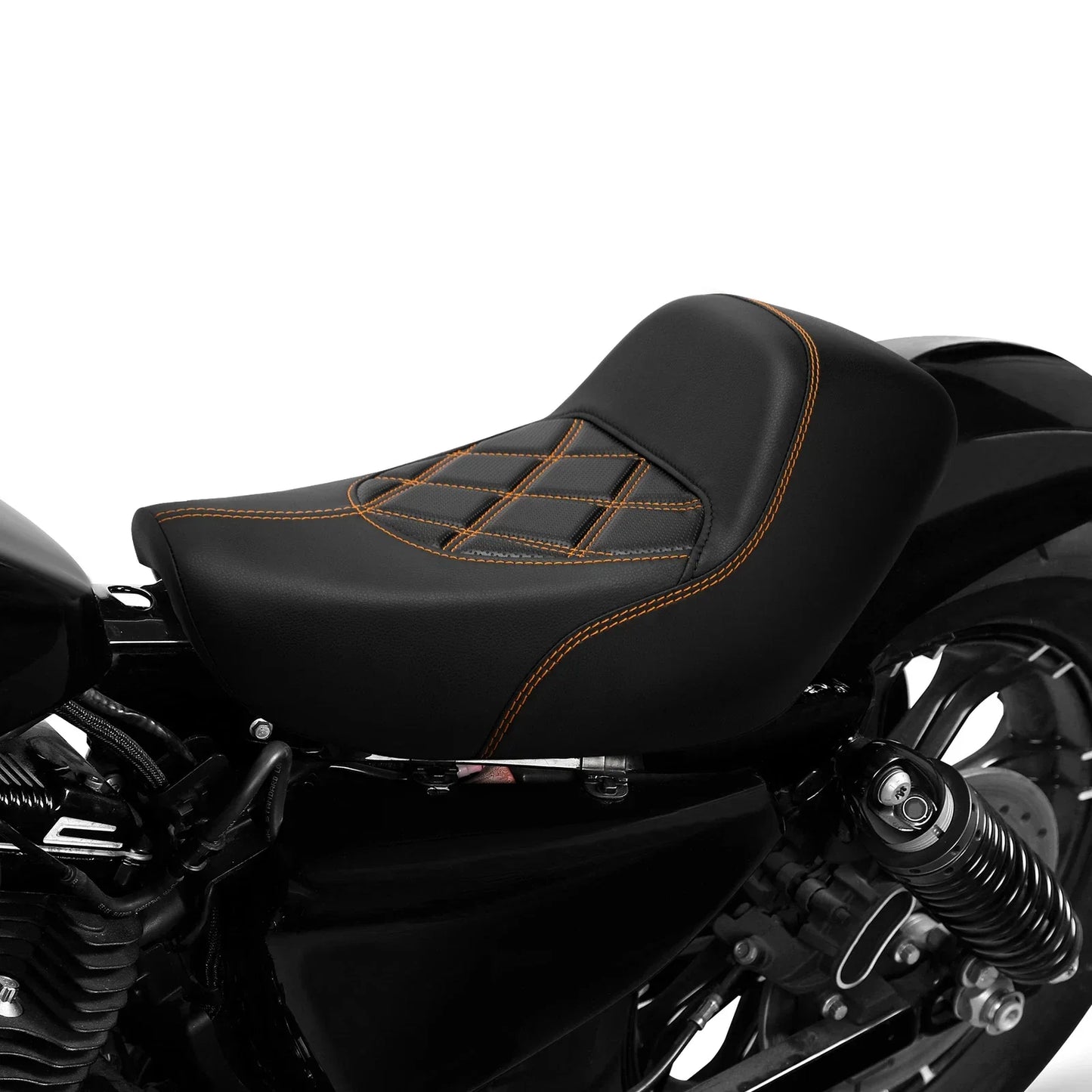 Rider Driver Seat XL883 1200 for Harley Sportster Forty-Eight Iron (2010-2022)