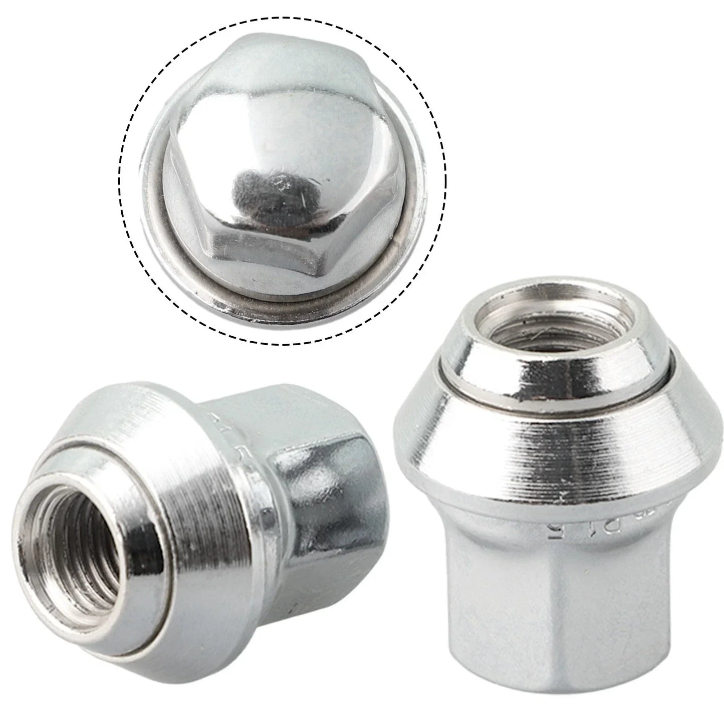 Chrome Wheel Nuts for Ford Focus