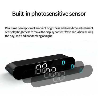 HUD Head-Up Display for Tesla Model 3/Y Electronic Speedometer Signal Gear