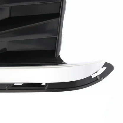 Front Fog Light Cover for 2017-2022 Cadillac XT5 Black Plastic Left Side
