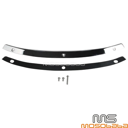 Chrome Front Fairing Windshield Trim for Harley Touring Street Glide (2014-2023)