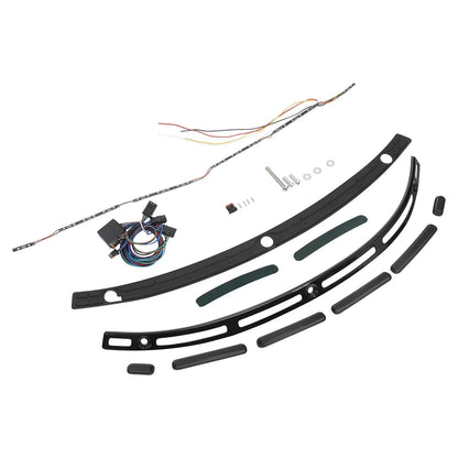 LED Windshield Trim Turn Signals for Harley Touring Street Glide (2014-2024)