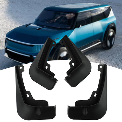 Mudguards for KIA EV9 Non Deformation Black Color