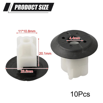 Plastic Interior Trim Clip 10-Pack for Vehicle