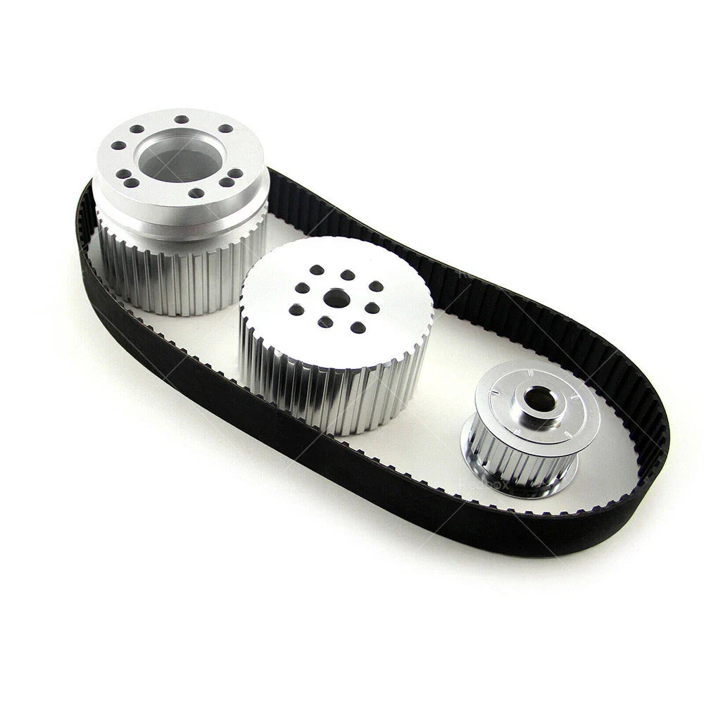 Gilmer & Belt Drive Pulley Kit for Ford Small Block 302 351C Cleveland