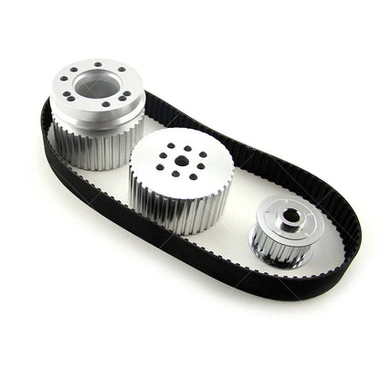 Gilmer & Belt Drive Pulley Kit for Ford Small Block 302 351C Cleveland