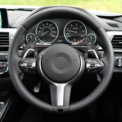 Black Steering Paddle Shifter Extend Cover for BMW 435i 220i